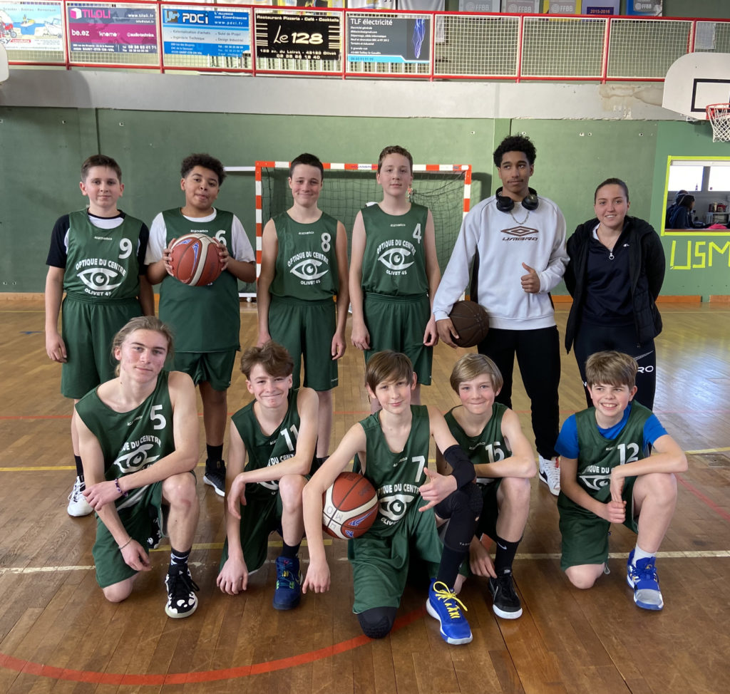 U15 Garçons USM Olivet Basket